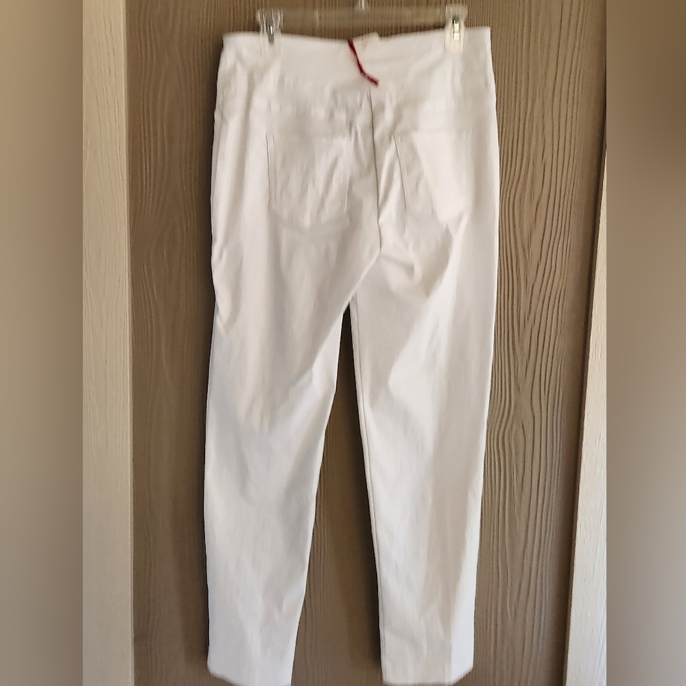 Ruby Rd White Stretch Pants - Picture 10 of 14
